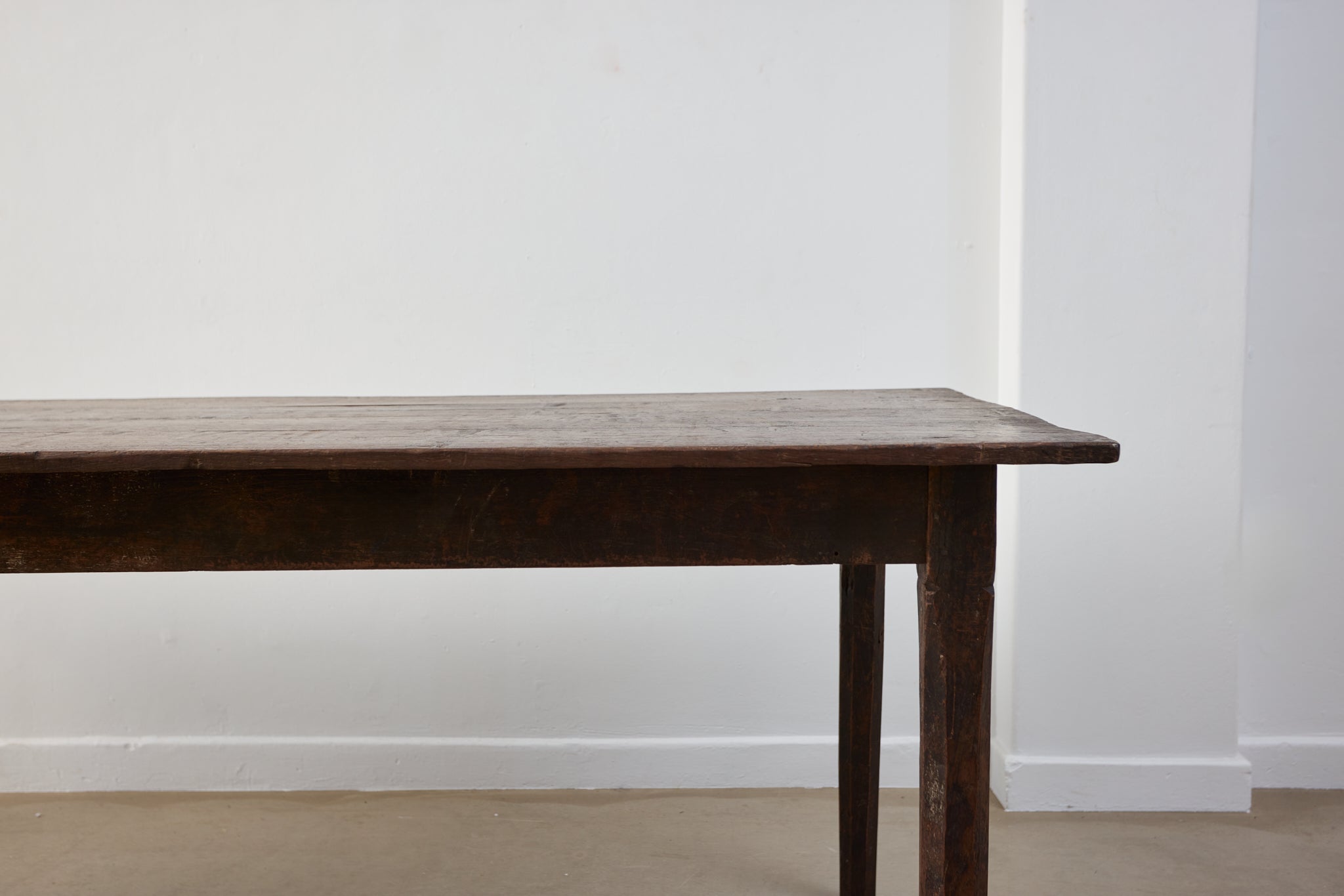 c1930 TEAK hand carved Indonesia dining table