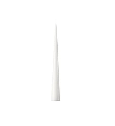 Ester & Erik - Cone Candle 25cm - Pure White