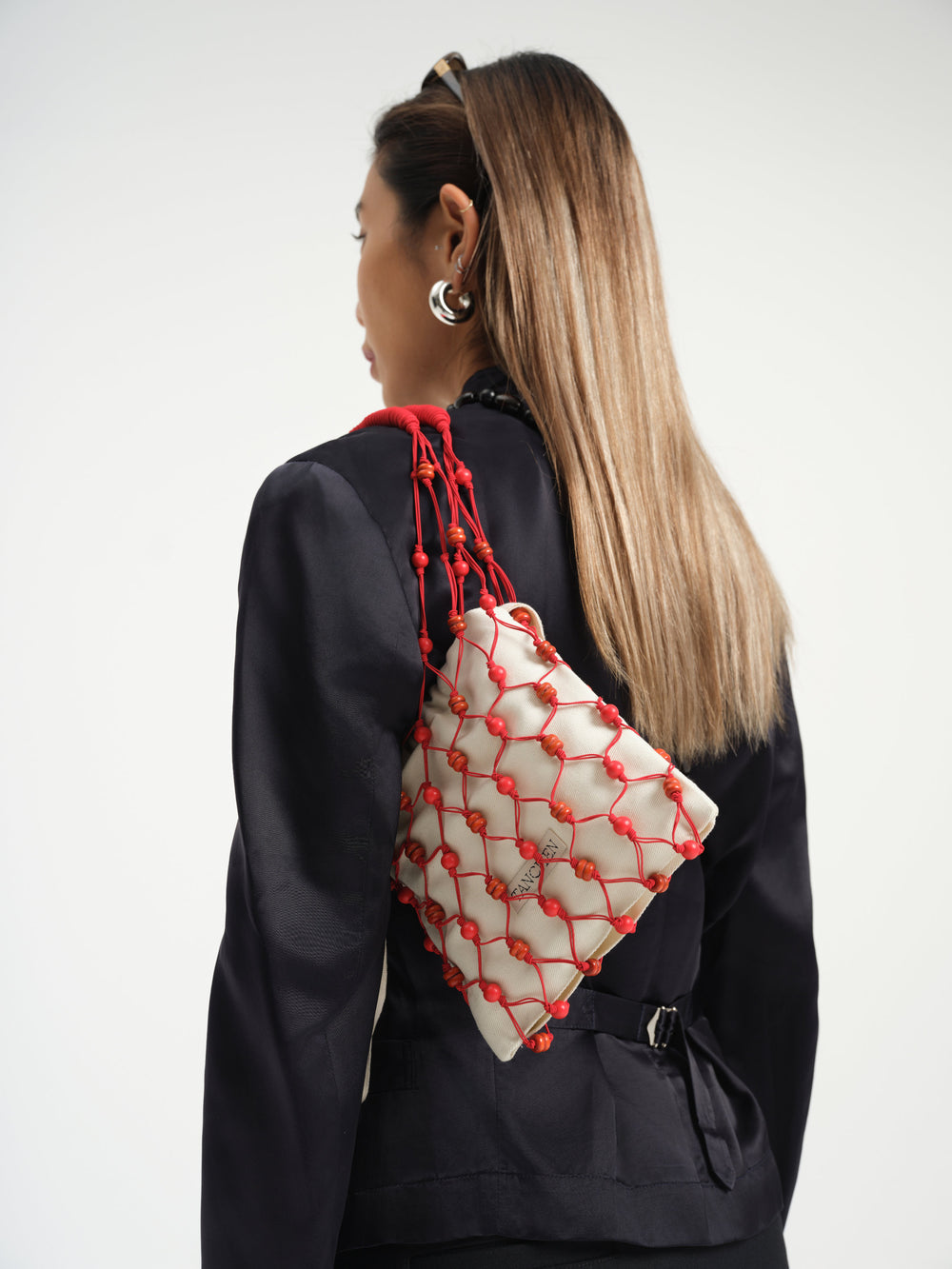 Tanchen - 8/8  Bag - red + red