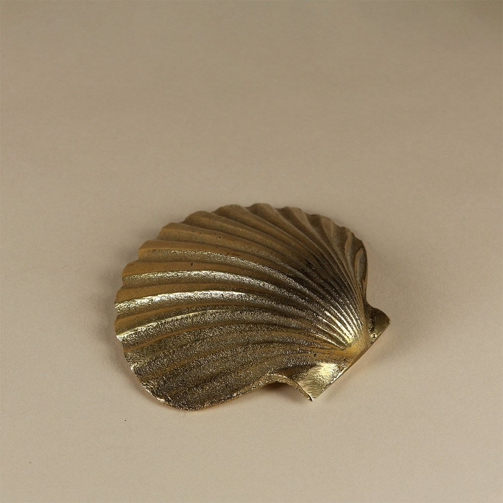 Scallop Incense Holder - Brass