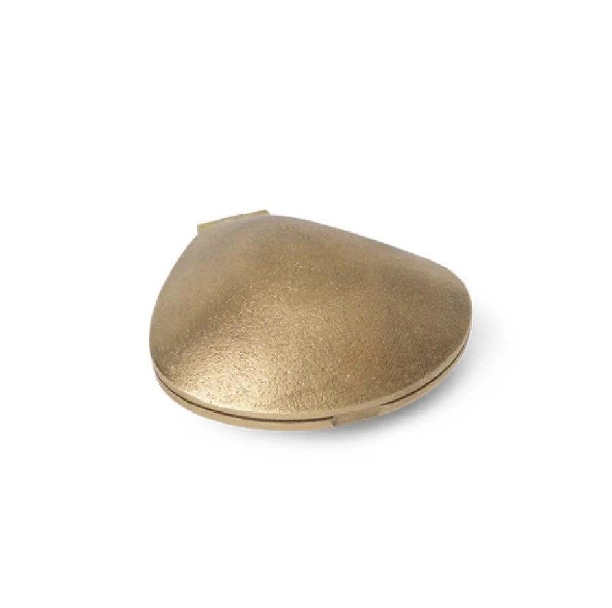 Ferm Living - Clam Candle Holder - Brass