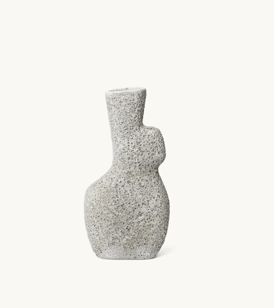 Ferm Living - Yara Vase, Large - Grey Pumice