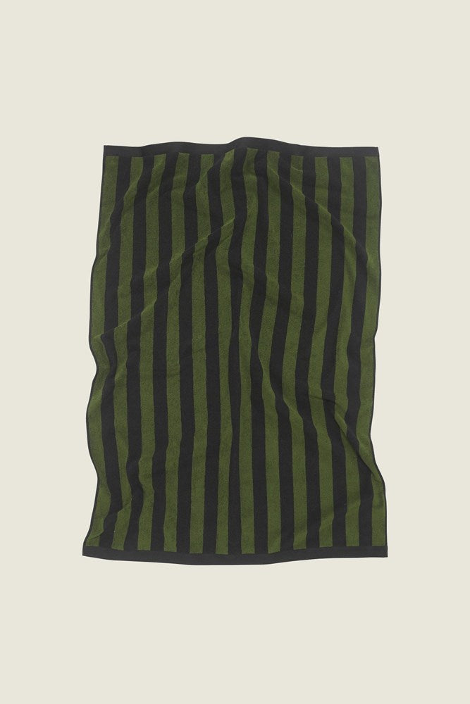 OAS Company - Green stripe Towel