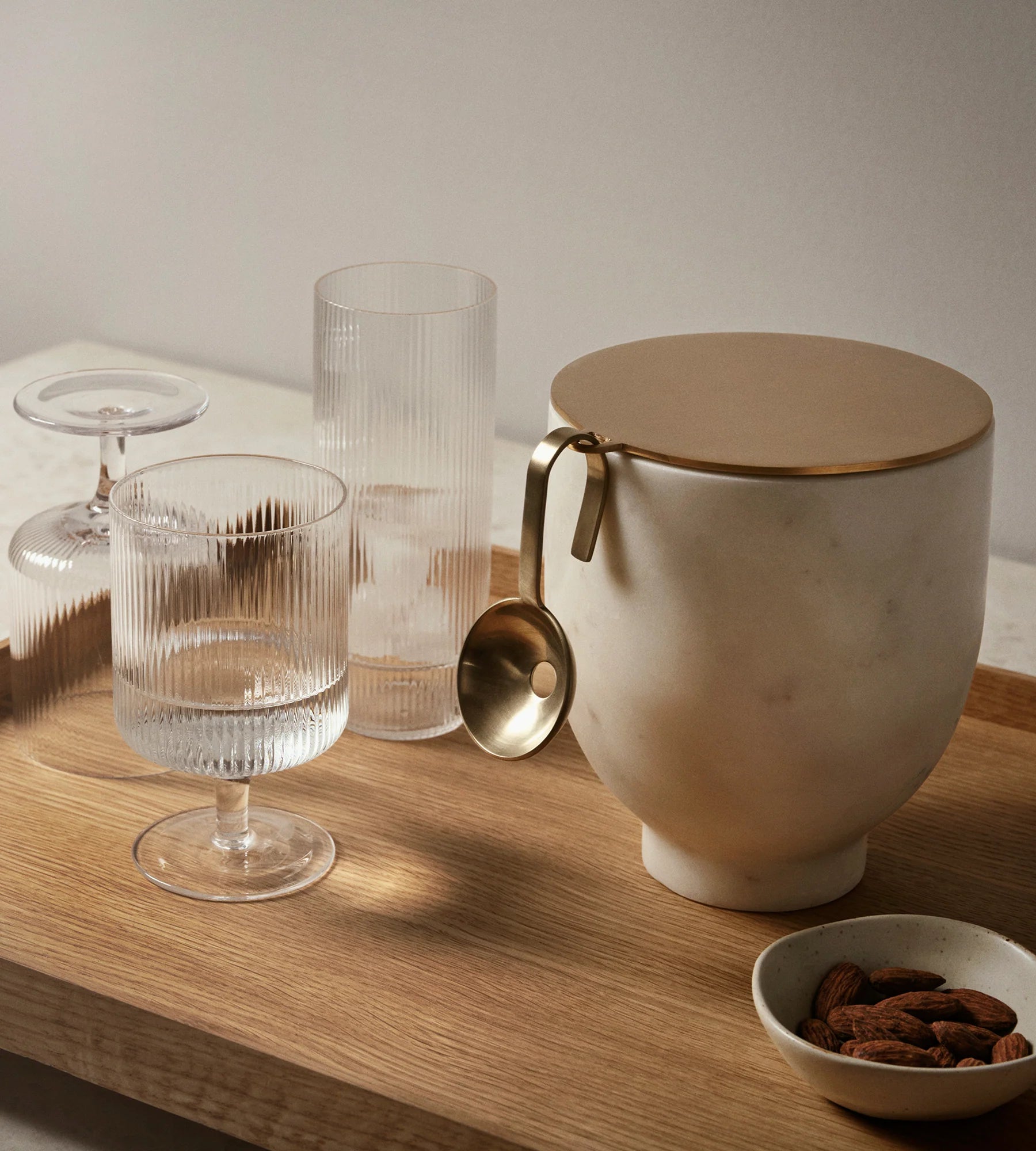 Ferm Living - Alza Ice Bucket & Fein Ice Spoon