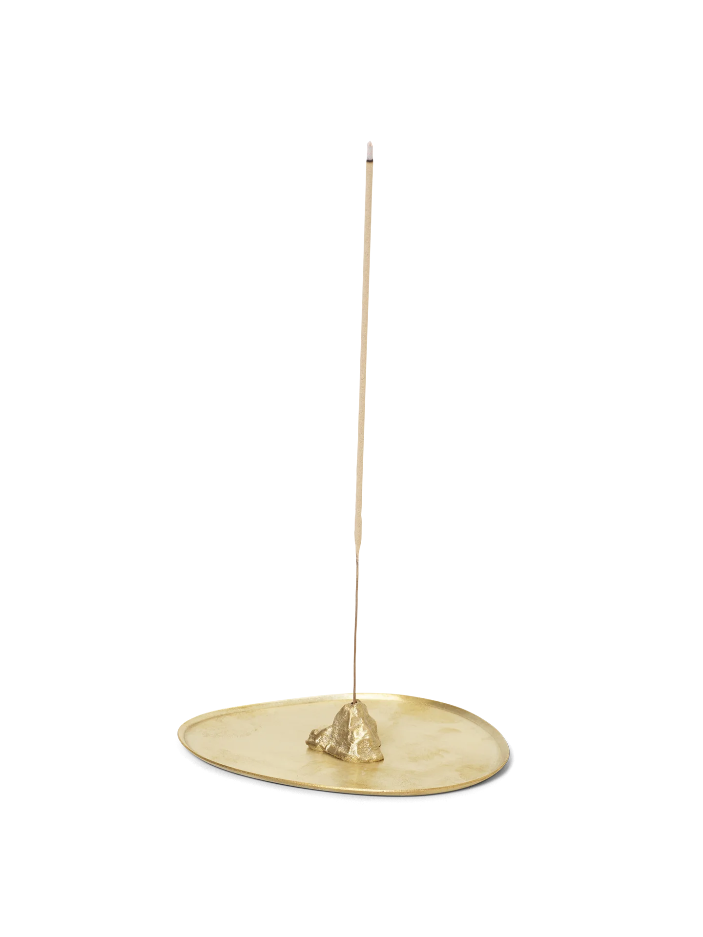 Ferm Living- Stone Incense Burner - Brass