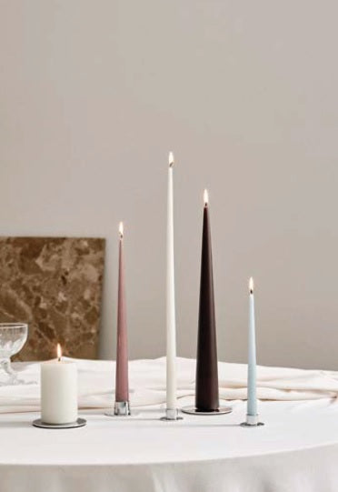 Ester & Erik - Cone Candle 25cm - Hazelnut